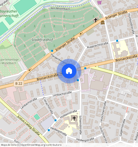 Bismarckstraße **, 95444, Bayreuth