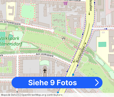 Möblierte 1-Zimmer-Wohnung | mit Balkon | Nähe U7, Volkspark - Foto 1