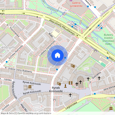 ul. Sienkiewicza 7A, Centrum, Białystok, podlaskie