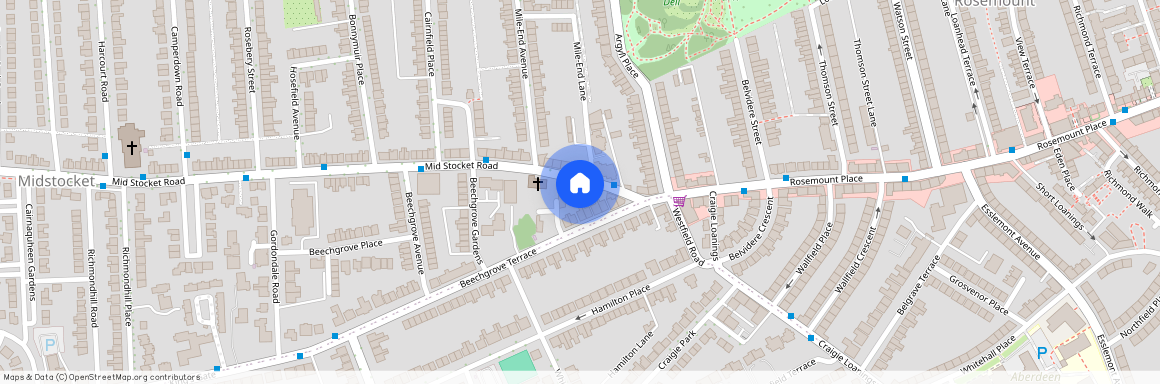 Mid Stocket Road, Midstocket, Aberdeen, AB15