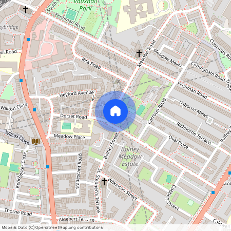 Meadow Road, Oval SW8