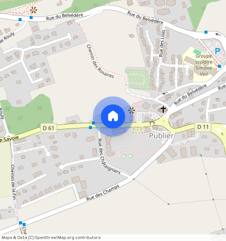 HAUTE-SAVOIE (74), - AUVERGNE-RHÔNE-ALPES, PUBLIER (74500)