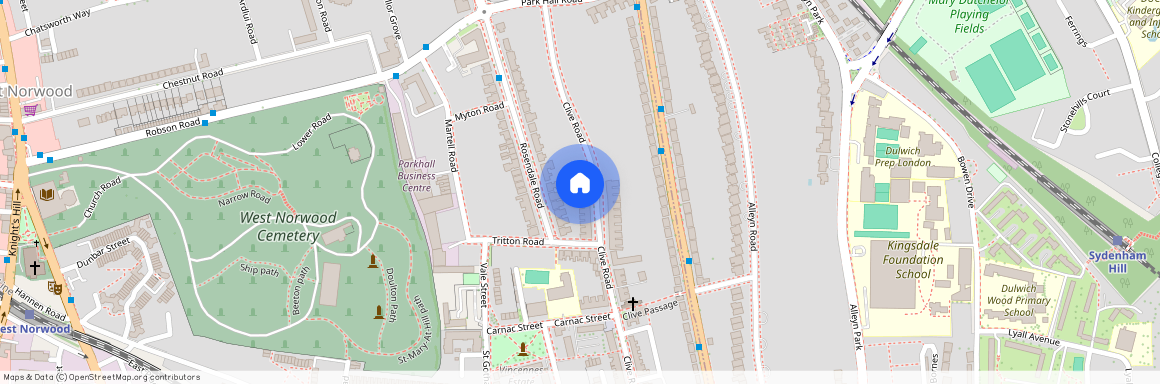 Clive Road London SE21