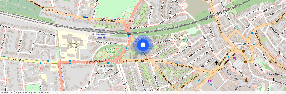 96 Cheriton Road, Folkestone, CT20