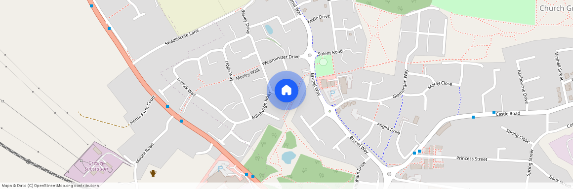 Merton Close, Church Gresley, Swadlincote