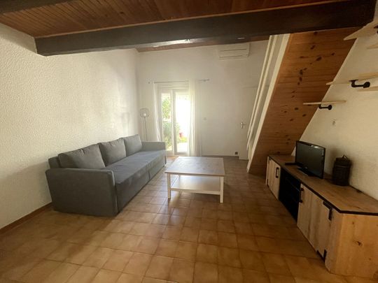 Pavillon T3 meublé à louer de 43.30 M2 avec terrasse , jardinet,+ 1 stationnement à Sausset-les-Pins, - Photo 1