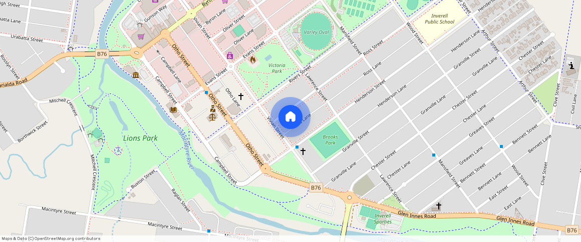 ** Ross street, Inverell, NSW 2360