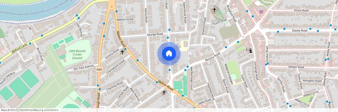 Musters Road, Nottingham, NG2, Musters Road, West Bridgford, NG2