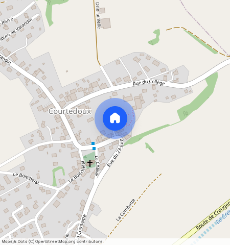 Rue du - Juin 70 70B 23-juin, 2905, Courtedoux