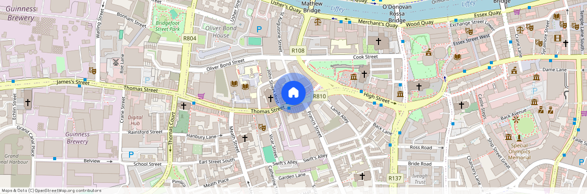 Apartment 1, 80b Thomas Street, Christchurch, Dublin 8
