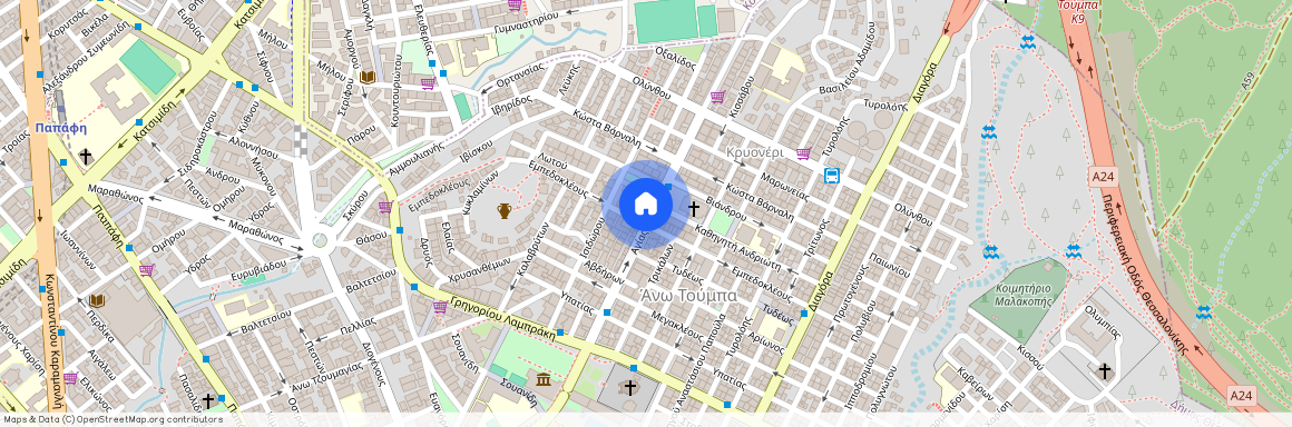 Αγίας Μαρίνας, 37, Δημοτική Ενότητα Θεσαλονίκης, 54351, Ελλά (54351), Άνω Τούμπα (Τούμπα)