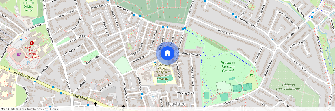 Newcombe Terrace, Exeter, EX1