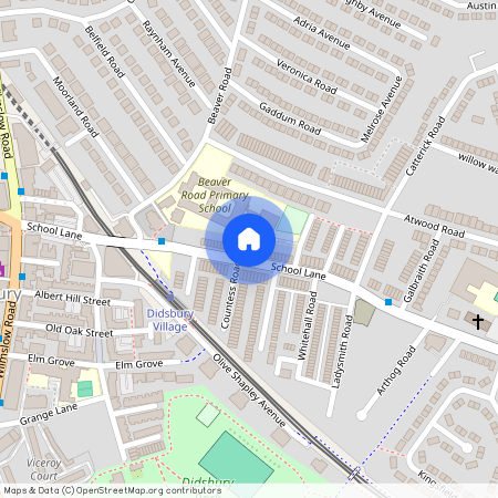 School Lane, Greater Manchester M20