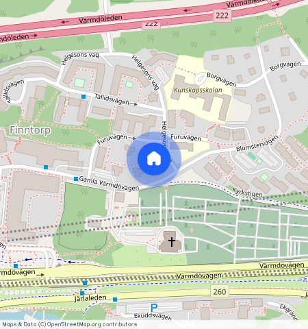 Helgesons Väg **, Finntorp