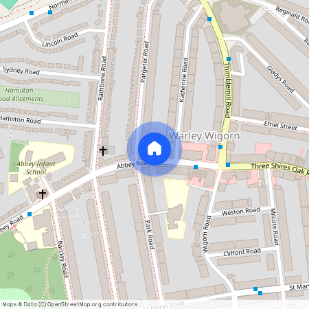 Abbey Road, Smethwick, West Midlands, B67