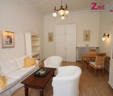Möblierte 2-Zimmer Jugendstil-Wohnung in Schlossparknähe, mit Erker - Photo 5