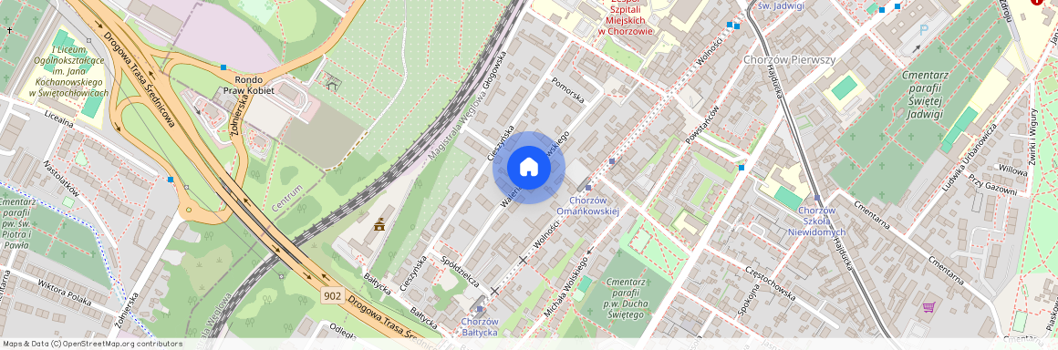 ul. Walerego Wróblewskiego, Centrum, Chorzów, śląskie