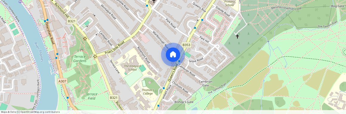 Marlborough Road, Richmond, Surrey, TW10