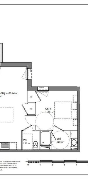 Location Appartement 2 pièces 40m² TOURS 37100 - Photo 2