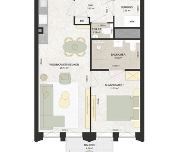 Appartement te huur: Kennedylaan 304 2035 TR Haarlem - Photo 4