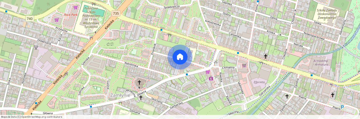 mazowieckie, Radom, Zamłynie, Spółdzielcza