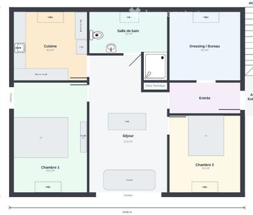Bel appartement avec cachet à louer - Photo 4