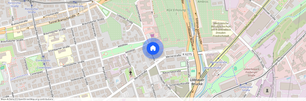 Lübecker Straße 16, 01159 Dresden