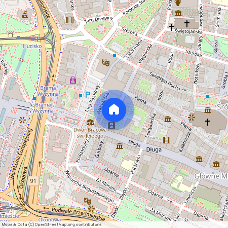 ul. Tkacka, Śródmieście, Gdańsk, pomorskie