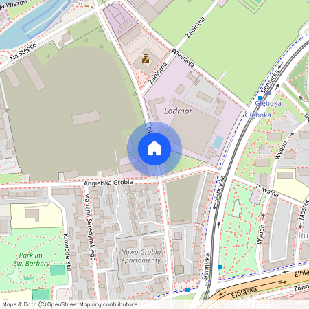 ul. Długa Grobla, Śródmieście, Gdańsk, pomorskie