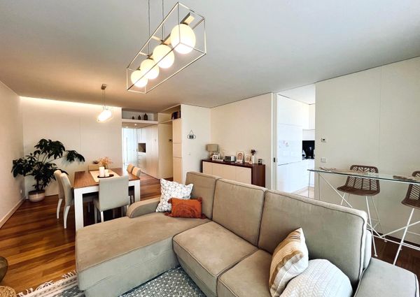 1 bedroom flat with excellent areas and unobstructed views in Aveiro!