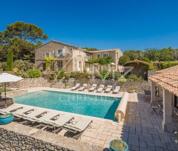 Luberon - Mas d'exception avec vue dégagée et piscine chauffée - Photo 6