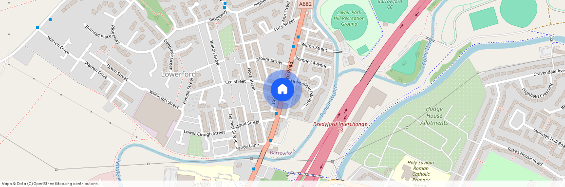 Gladstone Terrace, BB9