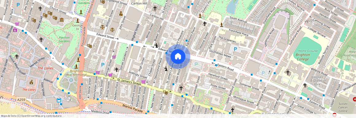 6, 28 St Marys Road, BN2 1QE, Upper Rock Gardens