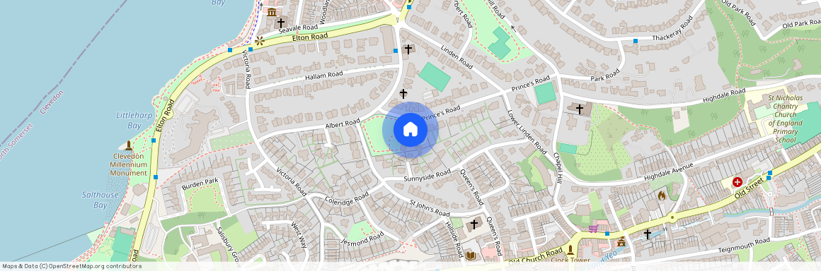 Princes Road, Clevedon, North Somerset, BS21