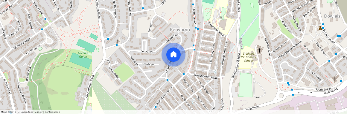 Garden City, Merthyr Tydfil, CF47