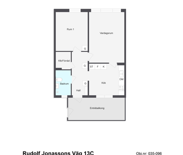 Rudolf Jonassons väg 13 C, Sallerup - Photo 1