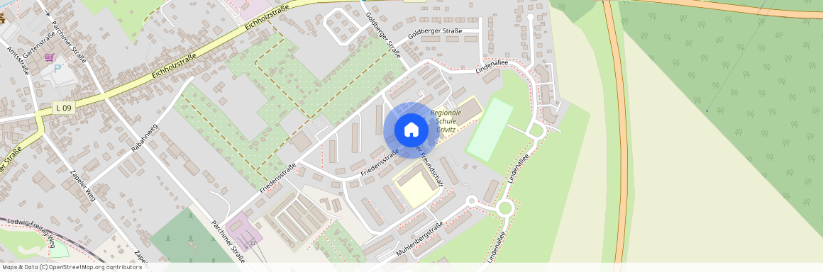 Straße der Freundschaft, 19089, Straße Der Freundschaft    Crivitz