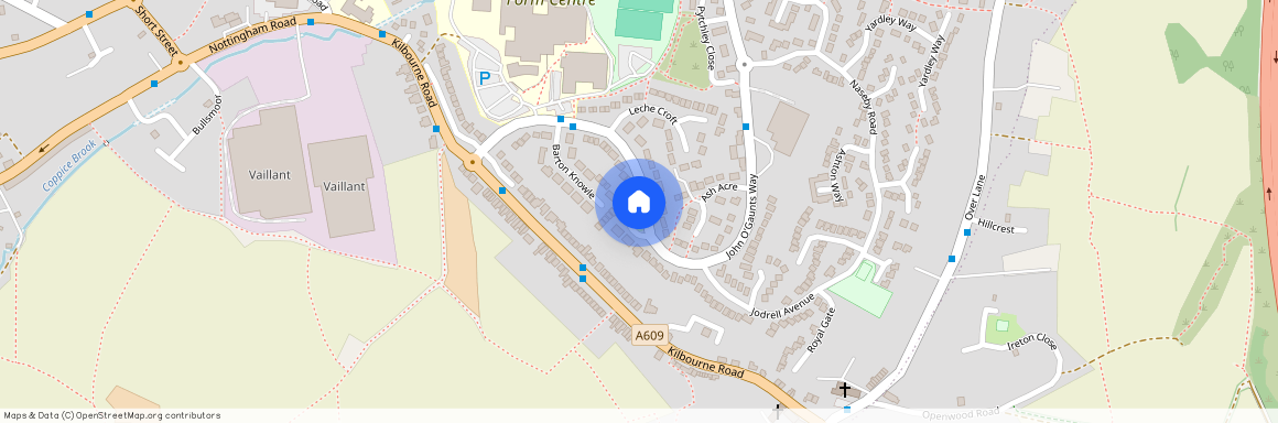 40 John O'Gaunts Way, Derbyshire, DE56 0DB, Belper
