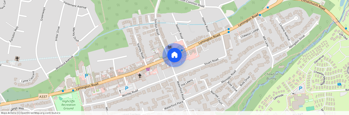 Highcliffe Corner, 397-403 Lymington Road, Christchurch, Dorset, BH23