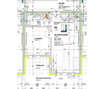 2.5 Zimmer, 52 m², EG - Photo 3
