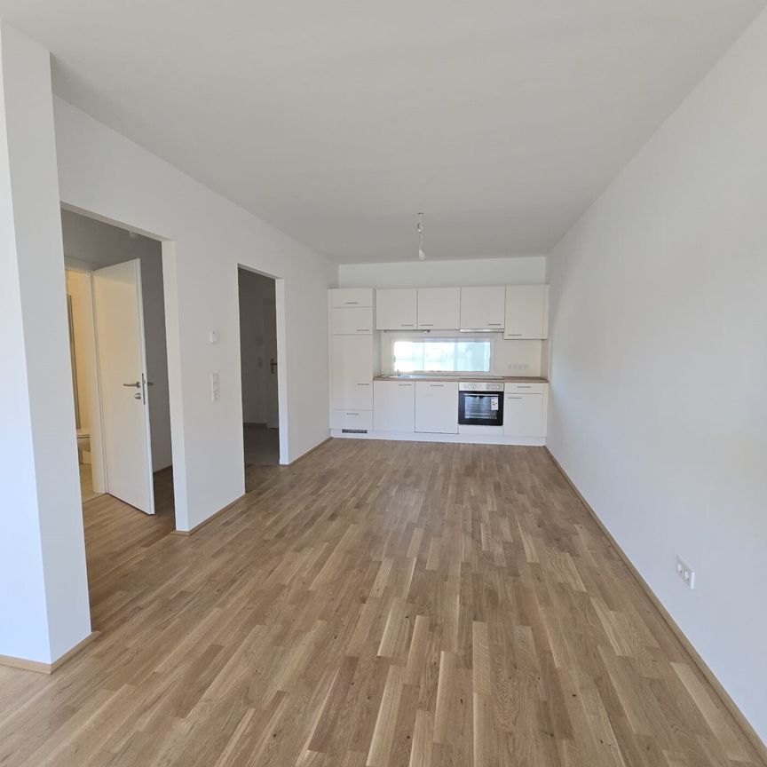 ERSTBEZUG: geförderte 2 Zimmer-Wohnung mit großem Balkon in zentraler u. ruhiger Innenhoflage - Puchstraße 34 - Top 12 - Photo 1