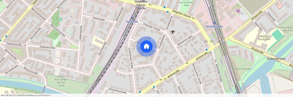 Lörracher Str. 6B, 12247 Berlin OT Steglitz, Zur Karte