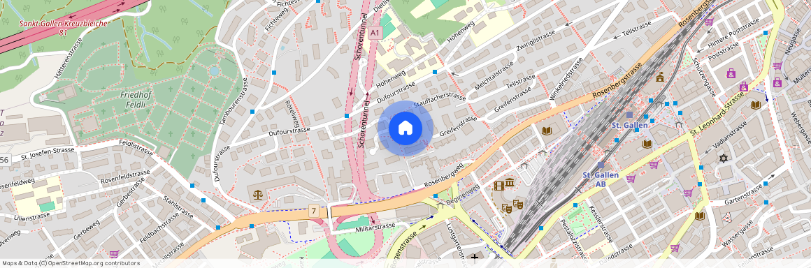 9000, St. Gallen, Rosenbergweg, 18c