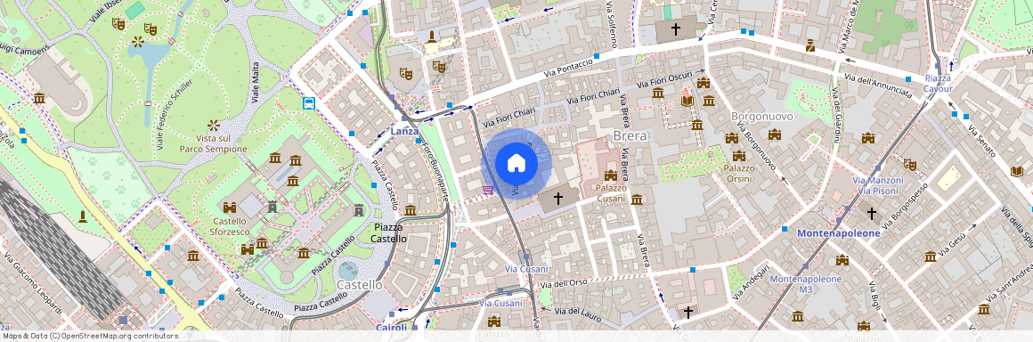 Via Madonnina, Włochy, Milan