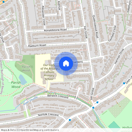 Holbeach Gardens, Sidcup, Kent, DA15