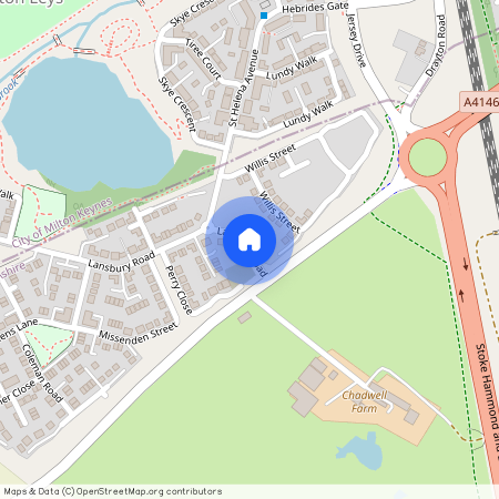 Santa Cruz Avenue, Newton Leys, Bletchley, Milton Keynes, MK3