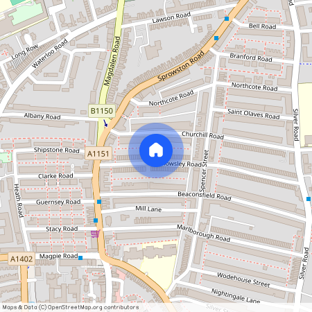 Knowsley Road, Norwich