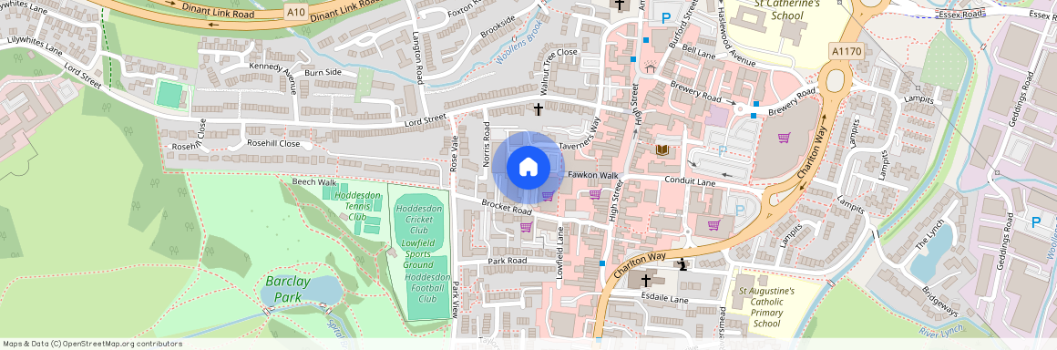 Clarence Lodge, Taverners Way, Hoddesdon, Herts