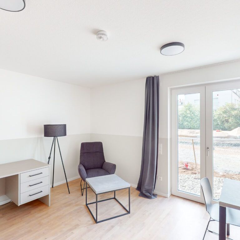 Möbliertes 1-Zimmer-Apartment mit Terrasse im Erstbezug! - Photo 1