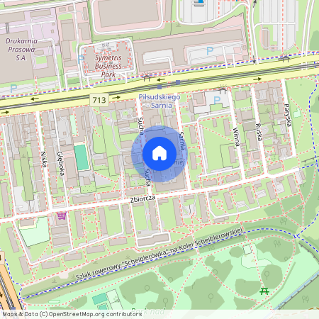 Łódź, Śródmieście, ok. ul. Piłsudskiego/Rydza Śmigłego